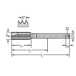 M20263 taraud pour inox